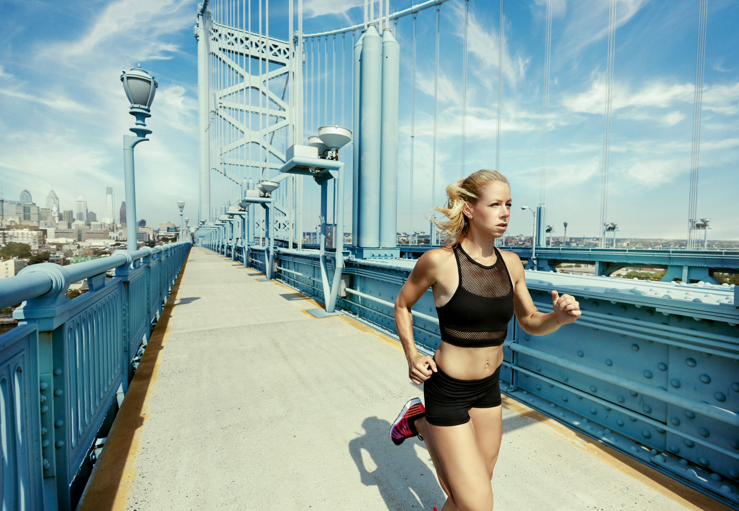 Ben Franklin Bridge - Runner