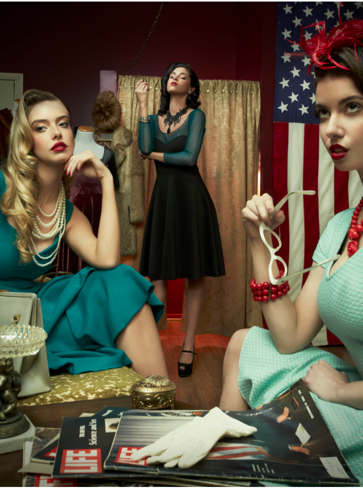 Vintage Shopping - Commercial Portrait